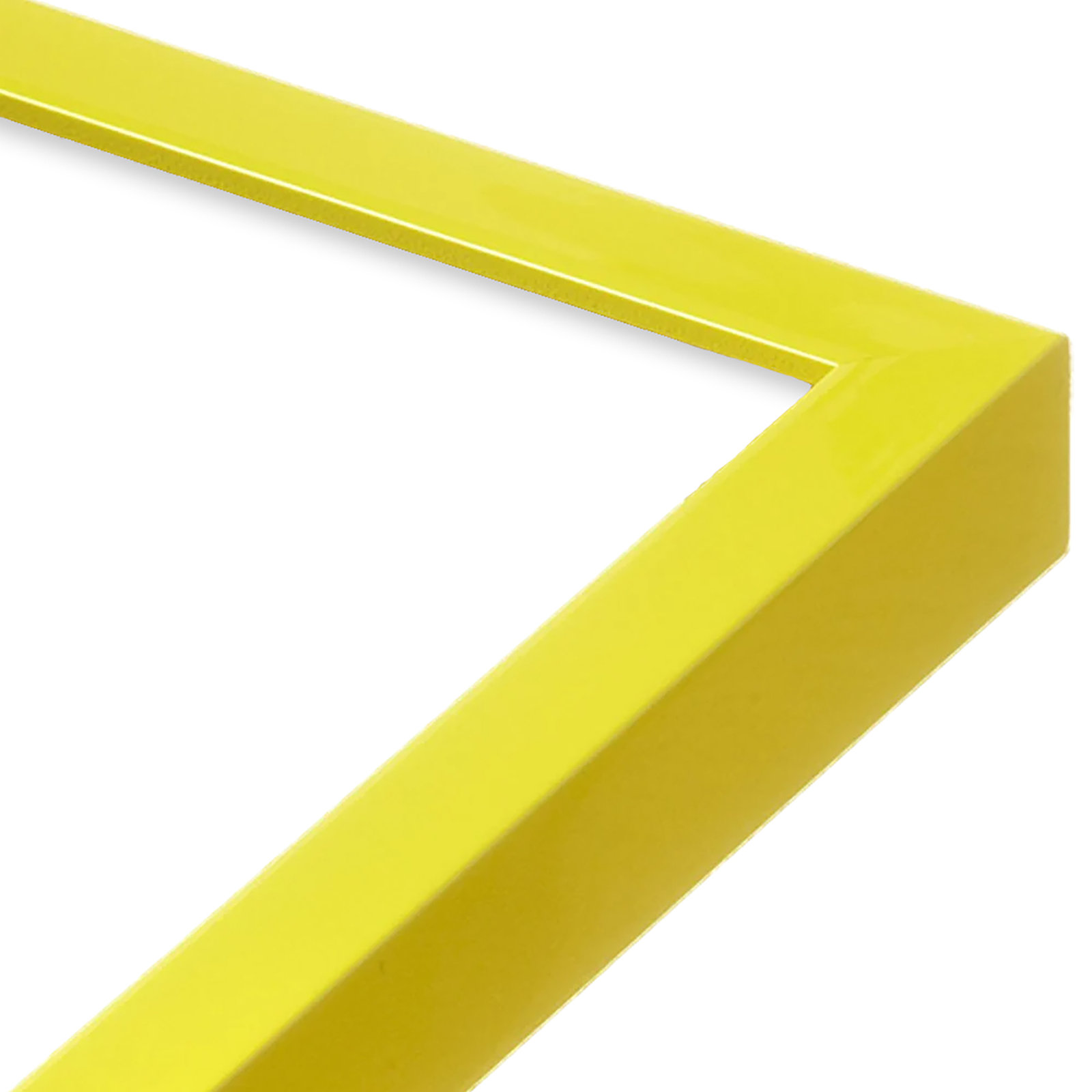 Figure And Form by Romina Gadler, Yellow Framed Paper, 25" H x 17.5" W x 1.25" D