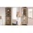Corner Bathroom Bookshelf Cabinet with Adjustable Shelves-119235833
