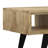 Lowry 48"W Solid Acacia Wood and Metal Modern Industrial Coffee Table with Drawers and Open Storage-650040930-650040929