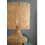  Lampe sur pied en rotin avec abat-jour décoratif pour finition brun clair de salon