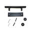 Porte de grange en bois massif DIY 3 en 1 pour chambres, espaces de rangement, placards-93928316-93928307