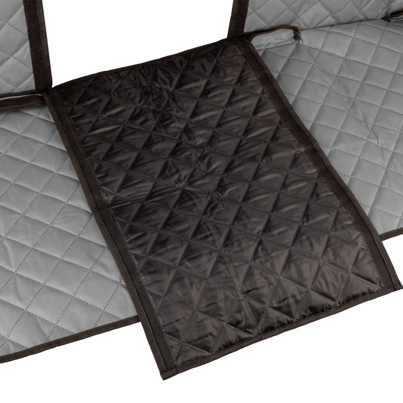 Housse pour siège d'auto pour chien PETMAker, gris, Gris