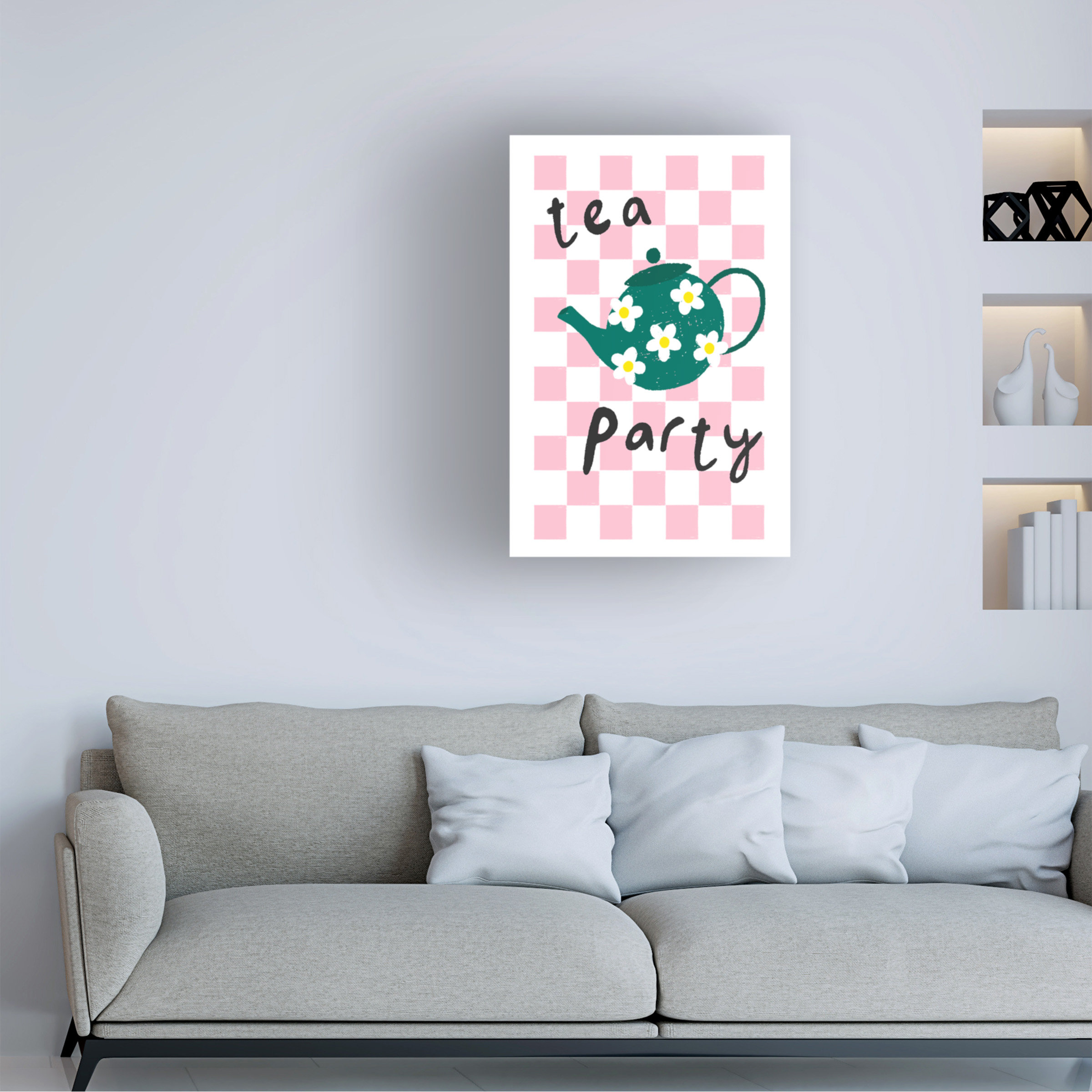 Winston Porter Aislinn Simmonds Tea Party Canvas Art - Wayfair Canada