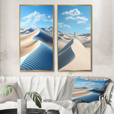 Ensemble de salon Dune Simplicity Landscape - Coastal Wall Art