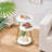 Round End Table Side Table with Metal Frame, Accent Bedside Table Nightstand with 3-Tier Shelves-1252769163-1252769162
