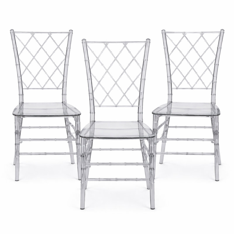 Chaise d'appoint de salle à manger 4 pièces Chiavari