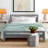 Loft Solid Wood Piece Bedroom Set-52821232-52822427-135266830