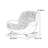 Ergonomically comfortable rocking chair