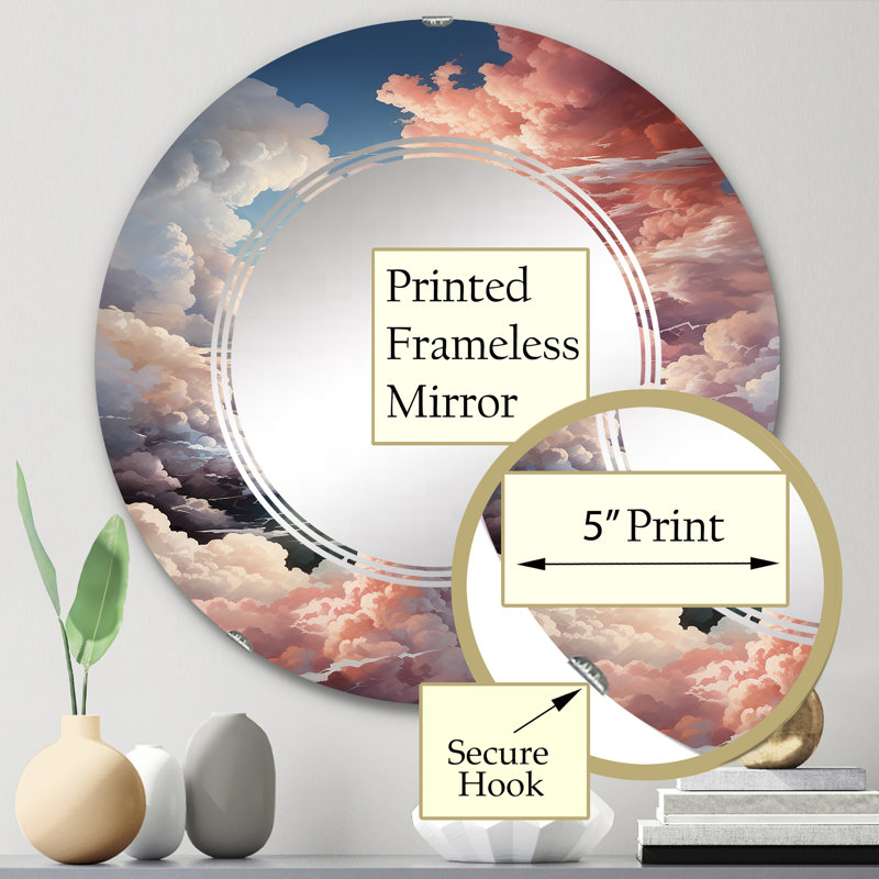 Miroir Jeovan, 24 po x 24 po
