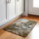 Premium Machine Washable Cerrito AMF518 Brown Rug