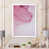 Toile blanche avec cadre photo