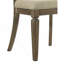 Ensemble de chaises d'appoint Parfield en tissu brun clair et finition chêne vieilli (ensemble de 2)