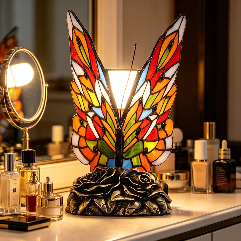 Lampe de table Butterfly Tiffany