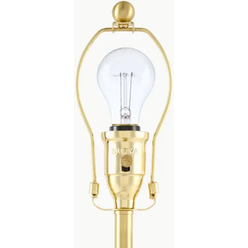 Lampe de table Evert, Mauve, Purple, Lin