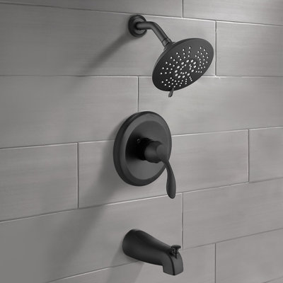 Complete Shower System with Rough in-Valve