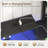 43.3'' Computer Desk with Monitor Stand and Storage, Gaming Desk with Charging Station and LED Lights-71344676