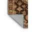 Tapis brun lavable à la machine