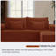 Canapé modulaire de 83,5 po de largeur avec canapé-lit modulaire Comfy-1242137362