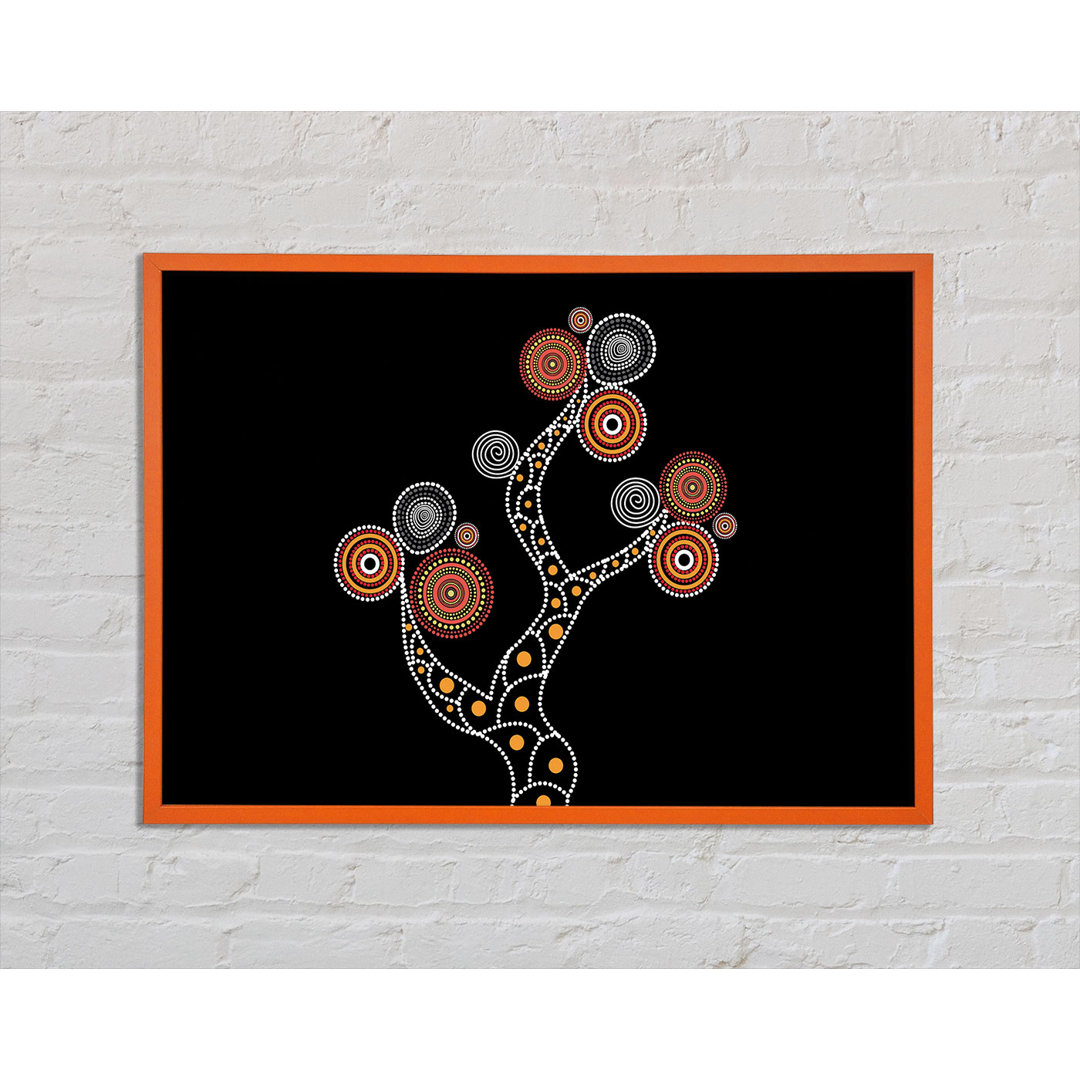 Carmeshia Aboriginal Tree 1 - Einzelner Bilderrahmen Kunstdrucke