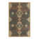 Barnesville Geometric Machine Made Power Loom Polypropylene Indoor / Outdoor Area Rug in Multi/Blue/Brown/Orange/Green