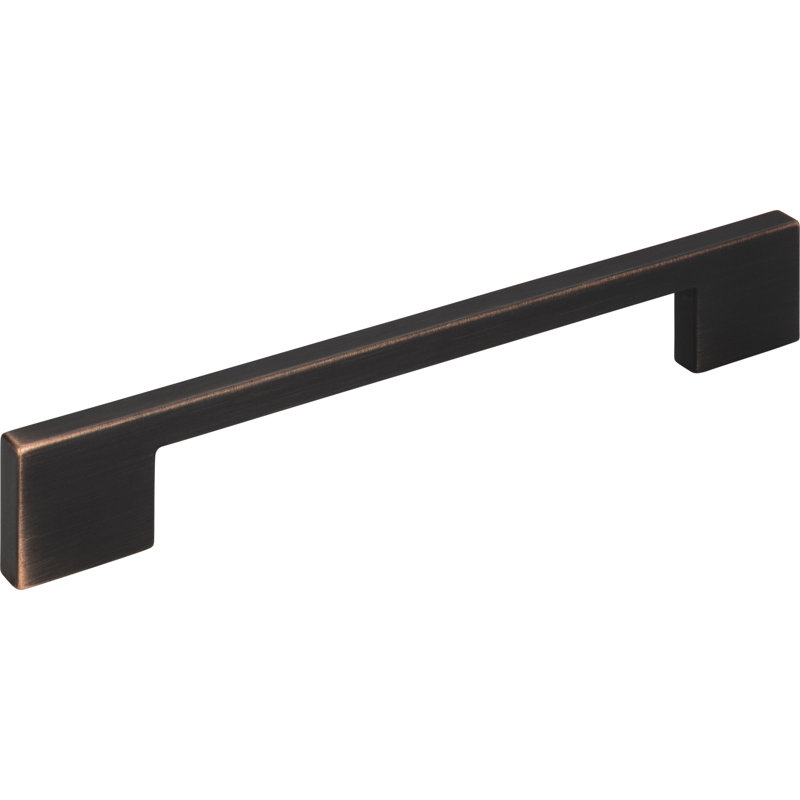 Thin Square 11 5/16" Center to Center Bar pull, Venetian Bronze, 7 9/16"