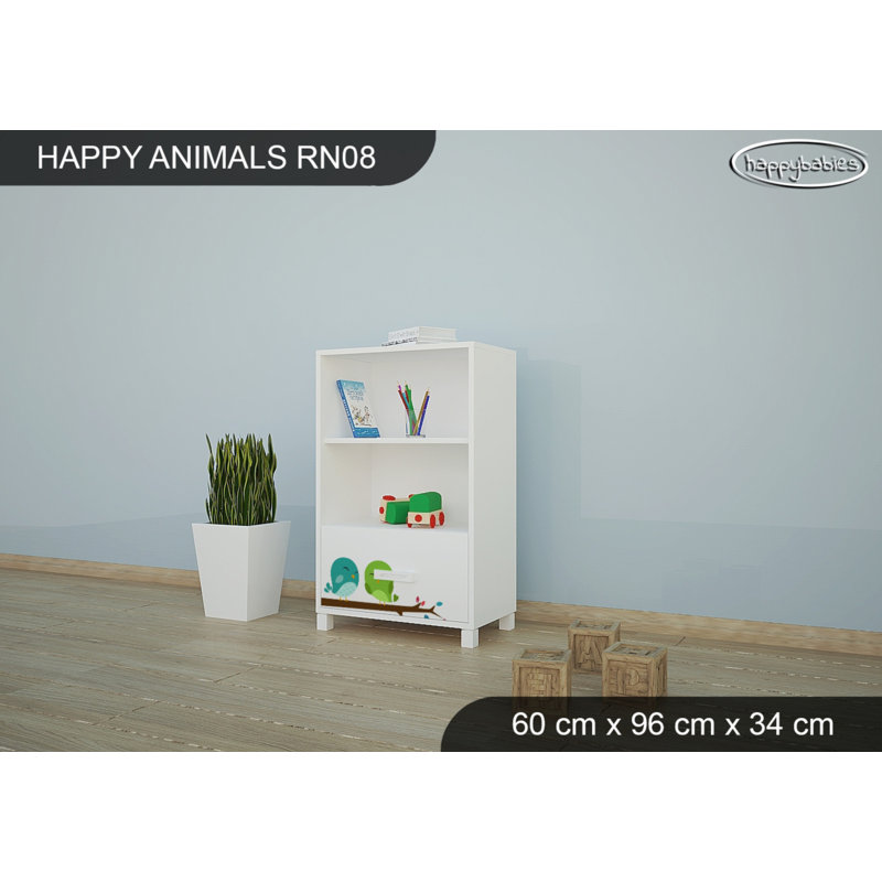 60cm W Kids Cube, White