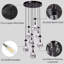 Luminaire suspendu H100 "Raindrops 7 lumières-2110563761