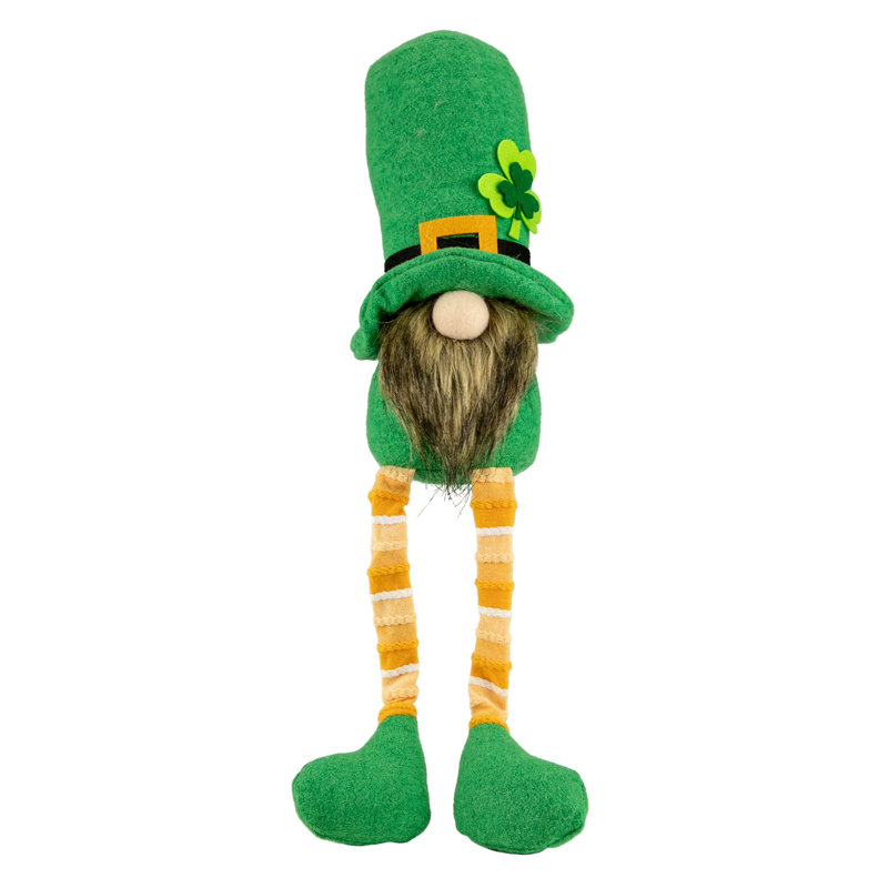 17 "Gnome de lutin avec pattes suspendues 17"