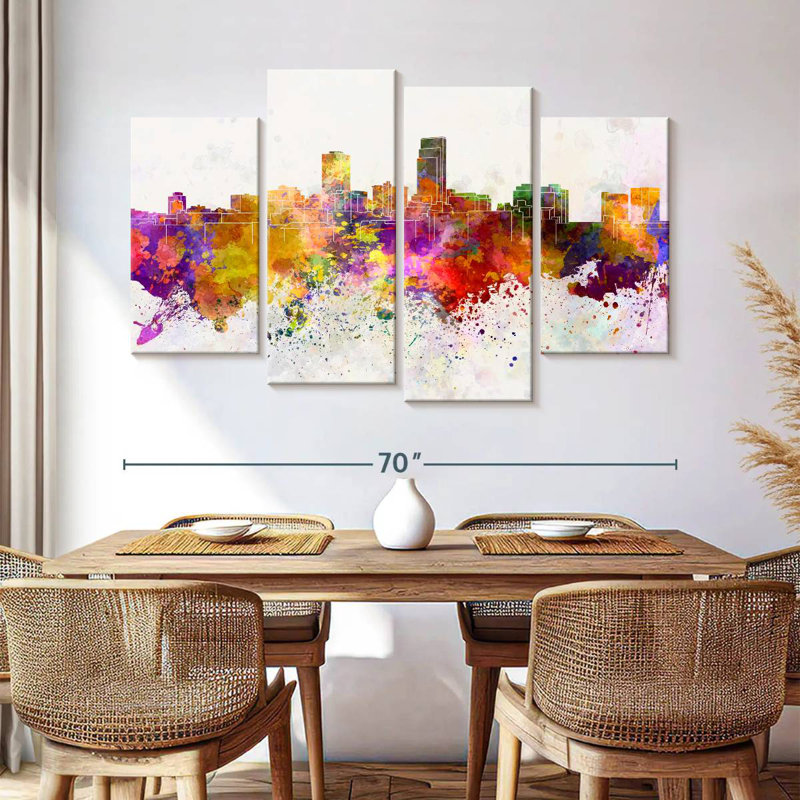 Keesha Omaha, 42" H x 68" W
