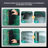 4-Function Thermostatic Shower System with 12" & 6" Rain Showerheads, 6 Body Jets and Handheld