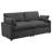 Refined Retherford Modular Power Loveseat Dark Grey-1970491715