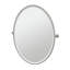 Miroir de salle de bain mural avec cadre Latitude Latitude | Miroir mural pivotant (inclinable) et biseauté-14287674-25409711