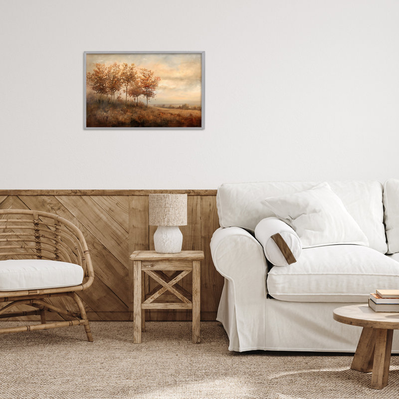 Vaste paysage d'automne, estampe numérique, design by Creative Studio, Estampe numérique Farmhouse, H 12 po x l 18 po
