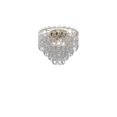Minigiogali Ceiling Lamp 50 Crystal Transparent Matt Bronze 1 E26 Ul