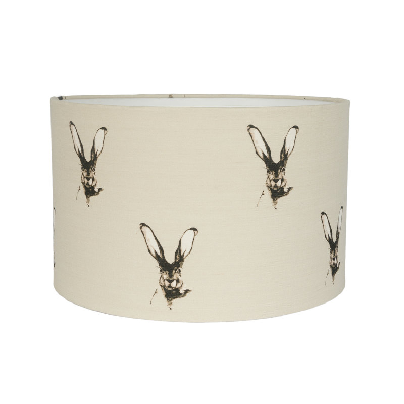 45 cm H Drum Lamp Shade ( Uno ), Stone