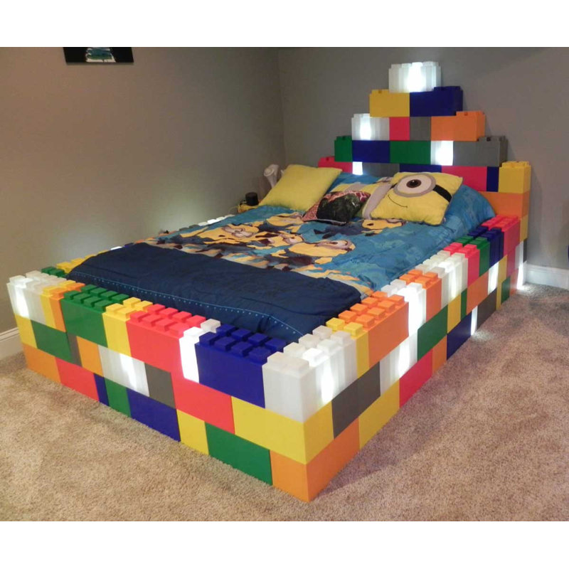 EverBlock Frame Only Bed Kit, White, Full/Double
