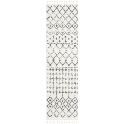 Lia Fringe Shag Performance Southwestern Rug