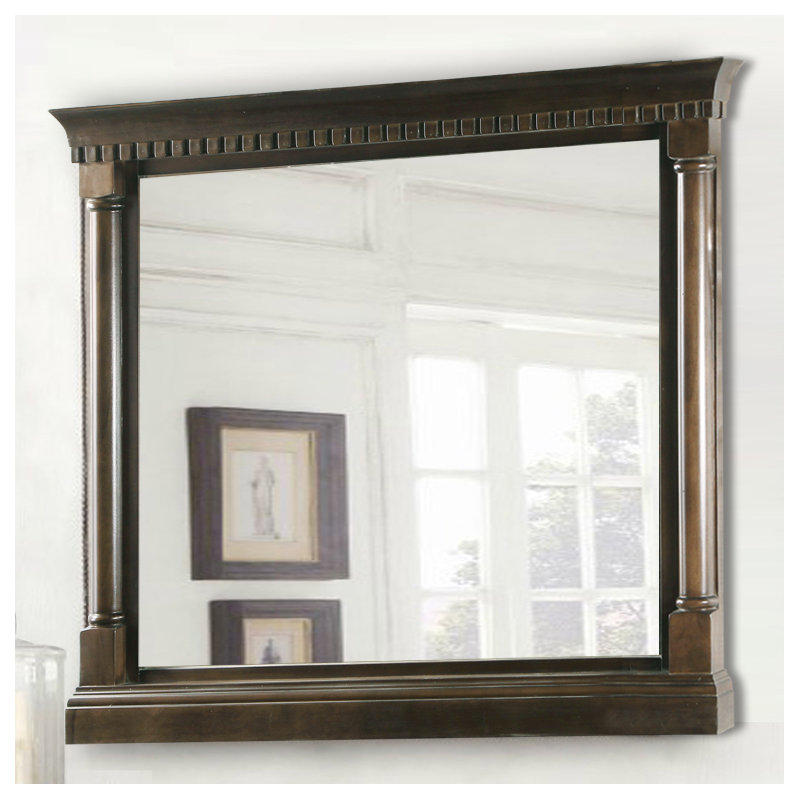 Wood Wall Mirror