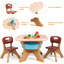 Sana Kids Square Play Or Activity Table and Chair Set