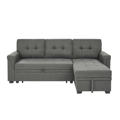 86'' Upholstered Pullout Sofa Bed
