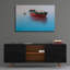 «Breakwater Bay» «Boat 5» par Zhen-Huan Lu, art mural en verre acrylique-1960918907