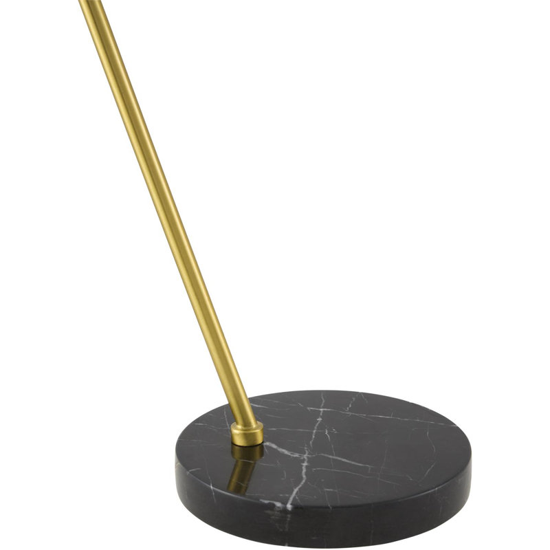 Lampe de table Farmington, Noir, Noir