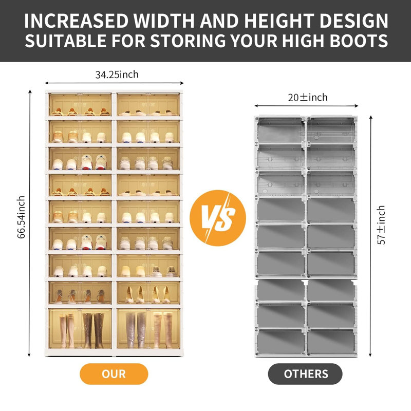 36 Pair Shoe Rack