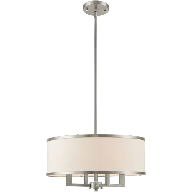 4 - Light Drum Chandelier