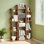 Bibliothèque géométrique en bois H 54,99 "x l 33,78" Nelsen