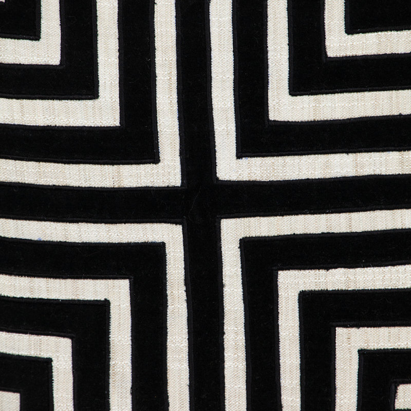 Geometric Cotton Throw Pillow
