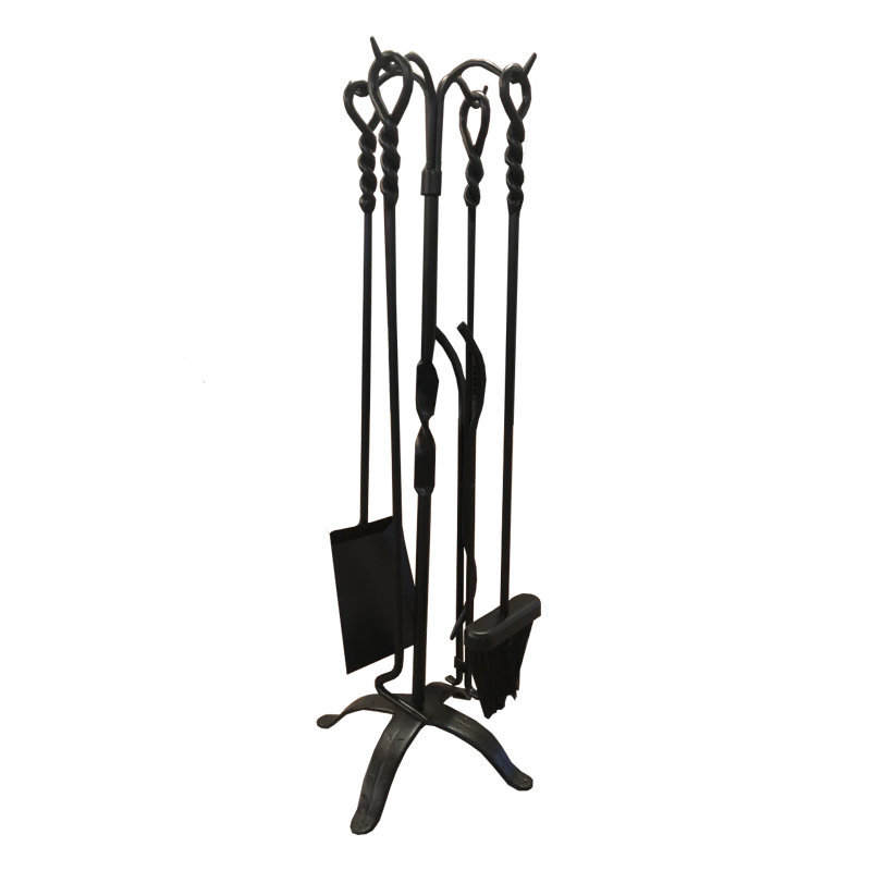 Damilare Steel Fireplace Tool Set