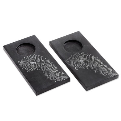 Photophore Dunnes Flame Soapstone