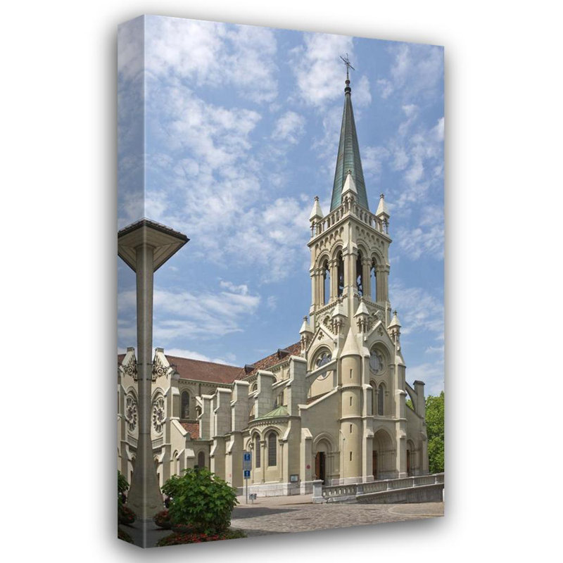 Kirche Sankt Peter und Paul, 24" H x 13" W