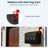 Wall Mounted Mailbox With Red Flag